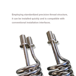 Élément chauffant en spirale en acier inoxydable, chauffe-eau à immersion, résistance chauffante électrique pour chaudière à eau - Product Image 3