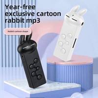 2023 nouveau lecteur MP3 mignon Mini lapin pour Bluetooth numérique avec mémoire de carte TF vente directe d'usine caractéristiques Radio FM