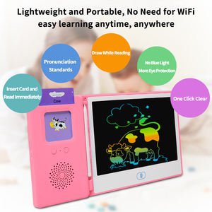 Imparare la macchina Flash card giocattolo parlante Flash card Tablet da disegno per bambini ragazzi ragazze età <span class=keywords><strong>3</strong></span> 4 5 6 anni - Product Image 3