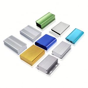 Aluminum Extruded Enclosure Wall Mounted Electrical Case Split Body Sandblasting Extrusion PCB Project <b>Box</b> IP54 Protection <b>Metal</b> - Product Image 1