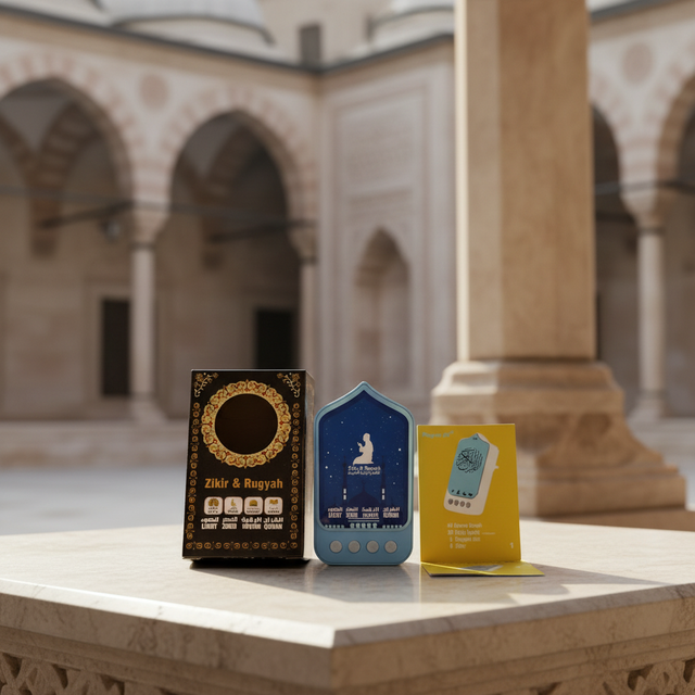 SAJADAH Wholesale ZK90PRO-D Portable Digital Quran Speaker with Clear Audio Mini Quran Audio Player with Multiple Recitations