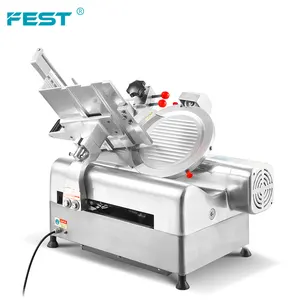 Fest 13 Inch 320 Mm Automatische Trancheuse Een Jambon Vlees Snijder Machine Kleinste Maat Vlees Bevroren Machine