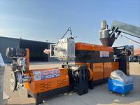 Machine de granulation plastique pour le recyclage et la pelletisation de PP, PE, PS, LDPE, HDPE, LLDPE avec moteur et engin, production de 100 à 600 kg/h