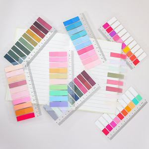 Trang đánh dấu dính ghi chú tùy chỉnh chỉ số Tab Sticker bài Lưu ý cờ có thể ghi chú Tab Nó tự dính Bookmark Cai Trị - Product Image 3