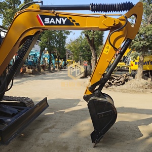 Excavatrice sur chenilles hydraulique SANY SY60C de haute qualité, 6 tonnes, d'<span class=keywords><strong>occasion</strong></span>, pour travaux de terrassement, petite excavatrice, excavatrice d'<span class=keywords><strong>occasion</strong></span> SANY SY75C SY95C - Product Image 4