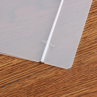 Hengyao Transparent Kunststoff Lose blatt Ring Binder Notebook Cover