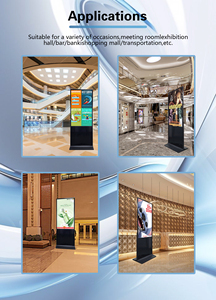 Señalización Digital de Pie, Pantalla LCD Multifuncional de 55 Pulgadas, Pantalla Táctil Android, Kiosco para Centros Comerciales, Hoteles y Tiendas Minoristas - Product Image 5
