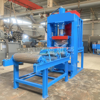 Cube haute pression rond charbon de bois allume-feu Shisha charbon formant la machine économie d'énergie avec moteur comme composant de base
