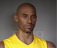 Figurine en résine et silicone grandeur nature de joueur de basket-ball américain célèbre, sculptée à la main, réaliste, en cire, à vendre