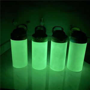 Vasos Térmicos de Viaje Rectos para Niños, de 12 oz, con Cambio de Color UV y Brillo en la Oscuridad, para Sublimación Blanca - Product Image 5