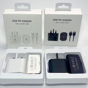 Cargador USB C PD de 25W para Samsung S21 S22 S23 S24 S25, Adaptador de Carga Rápida con Cable, Enchufe para EE. UU., UE y Reino Unido - Product Image 4