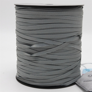 HaoSen gran oferta Masker 3 PLY Earloop 5mm 6mm Earloop banda elástica blanco Bule gris <span class=keywords><strong>Ear</strong></span> <span class=keywords><strong>Loop</strong></span> para mascarilla facial - Product Image 6