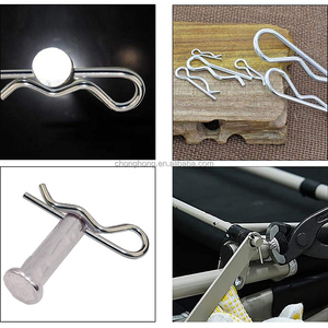 Clips en R de Acero Inoxidable/Zincado, Pasadores de Retención, Kit de Surtido de Fijaciones, Pasadores de Seguridad, Varios Tamaños Personalizados al por Mayor - Product Image 5
