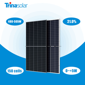 Trina 480-505W Sistema de paneles solares industriales 500W 505W Paneles solares baratos Paneles solares de China - Product Image 4