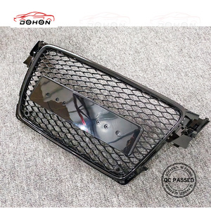 Parrilla Delantera de Malla de Panal Estilo Europeo para Audi <span class=keywords><strong>A4</strong></span> B8 2008-2012 - Product Image 4