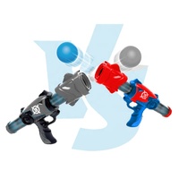 Pistolet à billes en mousse EVA pour enfants, ensemble de 2 pistolets à air comprimé, jouet de tir à billes souples, pistolet à billes en mousse