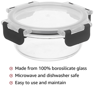 Ensemble de 12 récipients en verre de haute qualité pour la préparation des repas, compatibles micro-ondes, avec couvercles hermétiques, pour le travail, la maison et les voyages, pour une utilisation en cuisine - Product Image 4