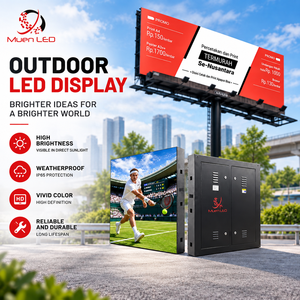 จอแสดงผลโฆษณา LED กันน้ำกลางแจ้ง IP66 ความสว่าง 7000nits สำหรับสนามกีฬา - Product Image 1