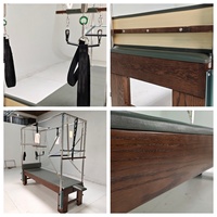 Mesin Pilates Cadillac Reformer Combo Trapeze Table Kayu Oak Merah Solid untuk Studio Komersial