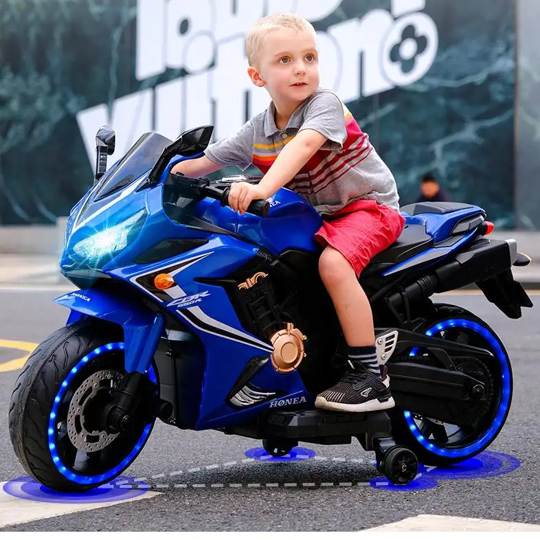 دراجة نارية كهربائية كبيرة للأولاد الكبار لعبة أطفال 12 فولت أسعار دراجة نارية صغيرة للأطفال من البلاستيك لمدة 8 و 10 سنوات