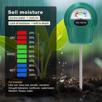 Testeur d'humidité du sol sans batterie, échelle 1-10, pour jardin, ferme, pelouse, plantes d'intérieur et d'extérieur