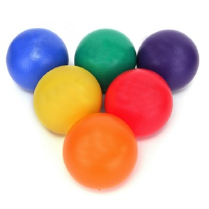 โลโก้ที่กําหนดเอง 6 นิ้ว <span class=keywords><strong>7</strong></span> นิ้ว Dodgeball Ball โฟม PU ผิว PU เคลือบฟองน้ําสนามเด็กเล่นโฟม Dodgeballs Dodge Ball - Product Image 3