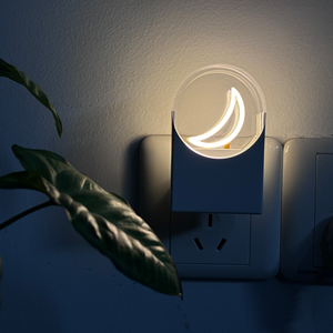 ไฟกลางคืน LED เสียบปลั๊กติดผนังสำหรับตกแต่งห้องนอน แสงนุ่มนวล 2700K วัสดุ ABS ปลั๊ก EU ปลั๊ก UK รับผลิตแบบ OEM ODM - Product Image 5