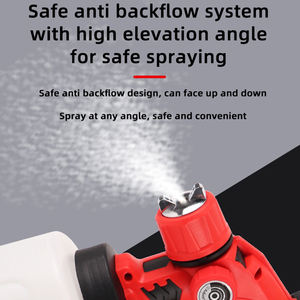 <span class=keywords><strong>Pistolet</strong></span> de pulvérisation électrique à batterie au lithium personnalisé, 3 buses, portable, pour <span class=keywords><strong>peinture</strong></span> au latex, origine Chine, fabricant de source haute tension - Product Image 3