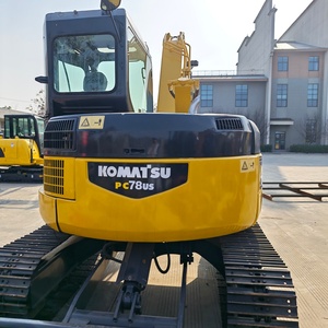 Precio de fábrica, buen estado y pocas horas de trabajo, excavadora Komatsu PC78US usada de alta calidad en venta. - Product Image 4