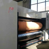 Máquina Automática Personalizada para Hacer Cajas de Cartón, Troqueladora Rotativa de Cartón Corrugado, para Francia, España, Portugal e India