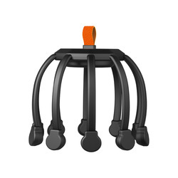 Vibration en Silicone de haute qualité 10 têtes <span class=keywords><strong>Massage</strong></span> de tête d'<span class=keywords><strong>araignée</strong></span> masseur de tête de pieuvre électrique pour la détente et la santé - Product Image 2