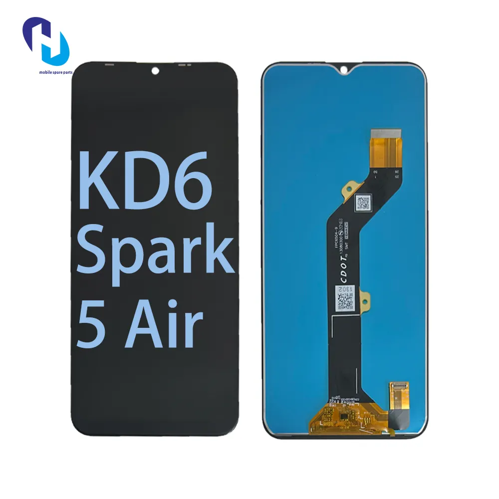 KD6 für TECNO LCD Spark 5 Air Mobilfunk-Touchscreen Werk Großhandel für Infinix und Itel lcd
