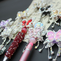 Grote Zirkoon Kwastkraaltjes, Luxe Penkraaltjes voor DIY Sieraden