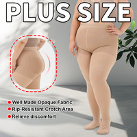 Collants de compression de grade 2 pour femmes, antidérapants, doux, mi-cuisses, médicaux, pour le voyage, en Spandex/Nylon, taille XXL