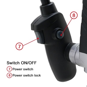 ปุ่มปรับความเร็วแกนหมุนเครื่องเราเตอร์ไฟฟ้าสำหรับงานไม้ DIY อุตสาหกรรม อลูมิเนียมคุณภาพดีที่สุด 11000-30000 รอบต่อนาที คอลเล็ตขนาด 6 มม. 8 มม. - Product Image 3