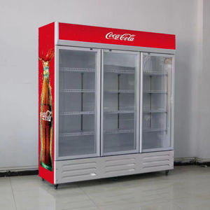 Congélateur vertical vitré pour boissons, réfrigérateur de présentation pour cola et boissons, idéal pour les magasins - Product Image 6
