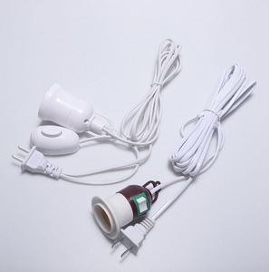 Hiện Đại Đơn Giản E27 Vít Trần LED Đèn Chủ Ổ Cắm 220V 110V 1M Đen Đèn E27 Cơ Sở Cho Nhà Cổ Điển Edison Bóng Đèn - Product Image 3