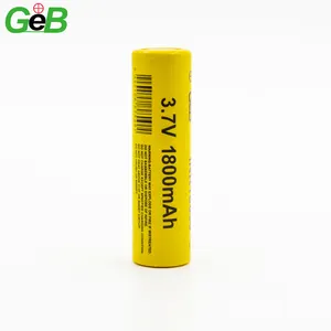 도매 18650 리튬 배터리 2600mah 3000mah 3500mah 1-10C 요금 충전식 18650 배터리 3.7V 셀 500-1000 사이클 시간