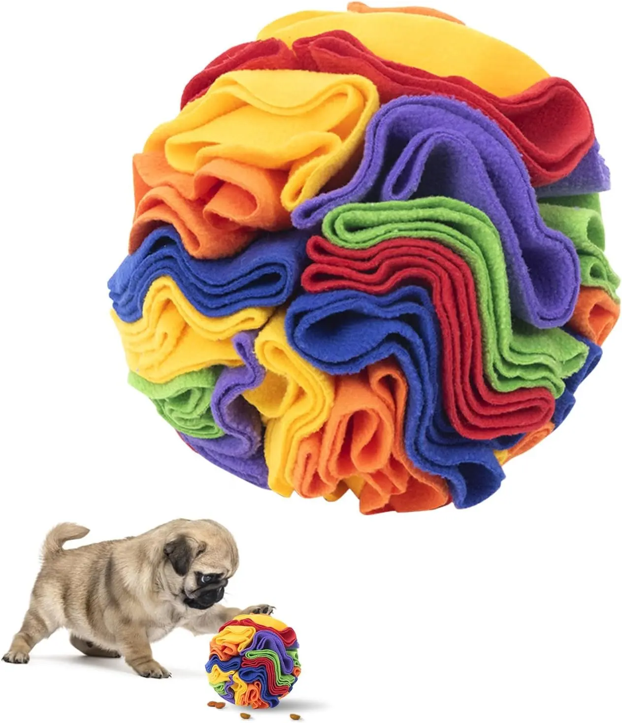 Juguete interactivo para perros y cachorros, alfombra de olfting para perros, juguete de inteligencia, esterilla de comida lavable para entrenamiento de olores