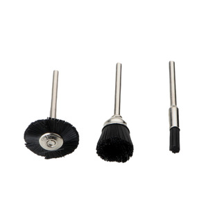 Nylon Polishing Brush Set Bowl Pen Flat Shape For Cleaning Stainless Steel Home Use - Product Image 1