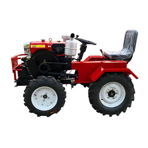 Mini 18-22 HP Electric Start Four-Wheeler Small Wheel 4WD Mini <strong>Tractor</strong> Cultivator Export Product with Core Engine Component - Product Image 2