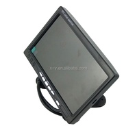 Monitor pandangan belakang Av Universal 4 dasbor mobil Split 7 inci RGB DC12V-24V 7 inci 4 layar LCD Quad Split 4 CN;GUA