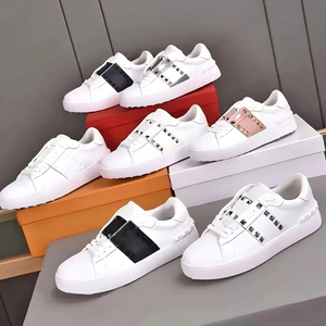 Zapatos Deportivos Casuales de Piel Genuina con Remaches Transpirables y Antideslizantes de Alta Calidad para Hombre y Mujer, Venta al Por Mayor 2026 - Product Image 5