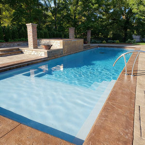 Combo de Piscina y Spa de Fibra de Vidrio Premium para Jardín de Hotel y Uso Familiar de Lujo con Accesorios Completos para Piscina - Product Image 4