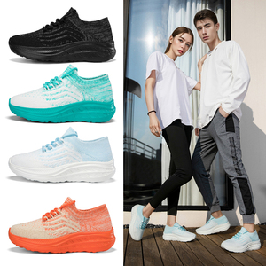 Tenis para Mujer Zapatillas para Caminar Transpirables para Gimnasio y Correr con Agujetas y Plataforma Tenis Deportivos Femeninos - Product Image 6