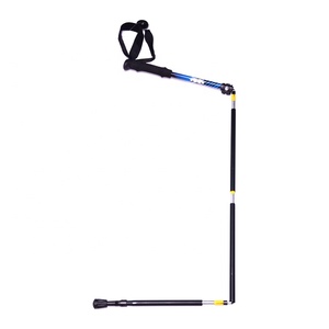 Aluminium Alpenstock fibre de carbone vieil homme télescopique Kpop lumière randonnée pôle nordique marche bâton Trekking canne - Product Image 2