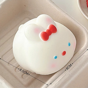 Colección Squishy: Lindos Conejos de Peluche, Juguetes Blandos de Espuma PU para Apretar, Juguetes ASMR Relajantes, ¡Compra Ahora! - Product Image 1