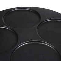Crêpière Électrique Professionnelle en Aluminium 30cm, Plaque Antiadhésive, Économie d'Énergie, Machine Automatique 4 Tranches pour Vente en Gros