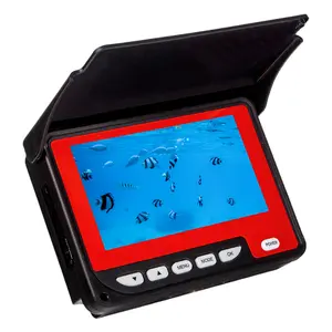 Farbige Tiefe Fish Finder Monitor Wasserdicht tragbar 4,3-Zoll-Bildschirm 30M Fish Finder Unterwasser-Angel kamera Deapth Finder