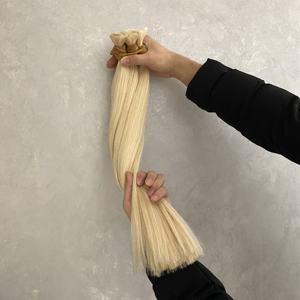 Extensiones de cabello de cutícula alineada, cabello humano Loiro 613, extensión de cabello brasileño <span class=keywords><strong>Rubio</strong></span> - Product Image 4